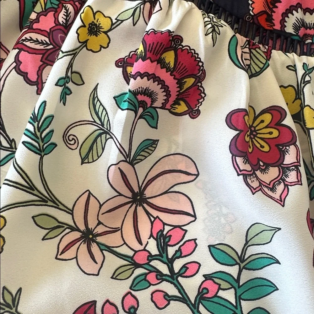Eliza J Flutter Sleeve Tiered Fit & Flare Dress